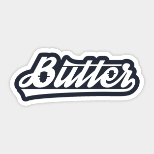 Butter Shirt - White Sticker